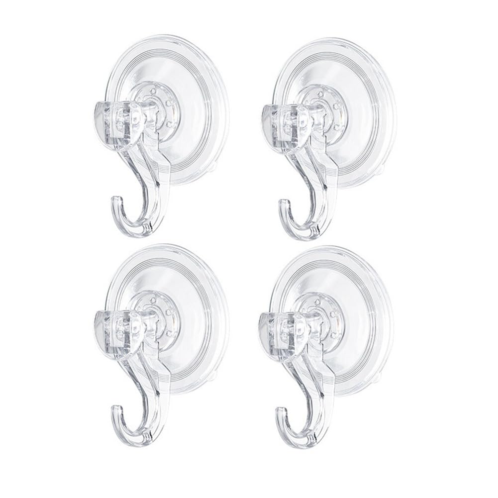 Littimoon Cup Suction Hook Reusable Heavy Vacuum Suction Hook Glass Kitchen Supplies Bathroom Towel Hook