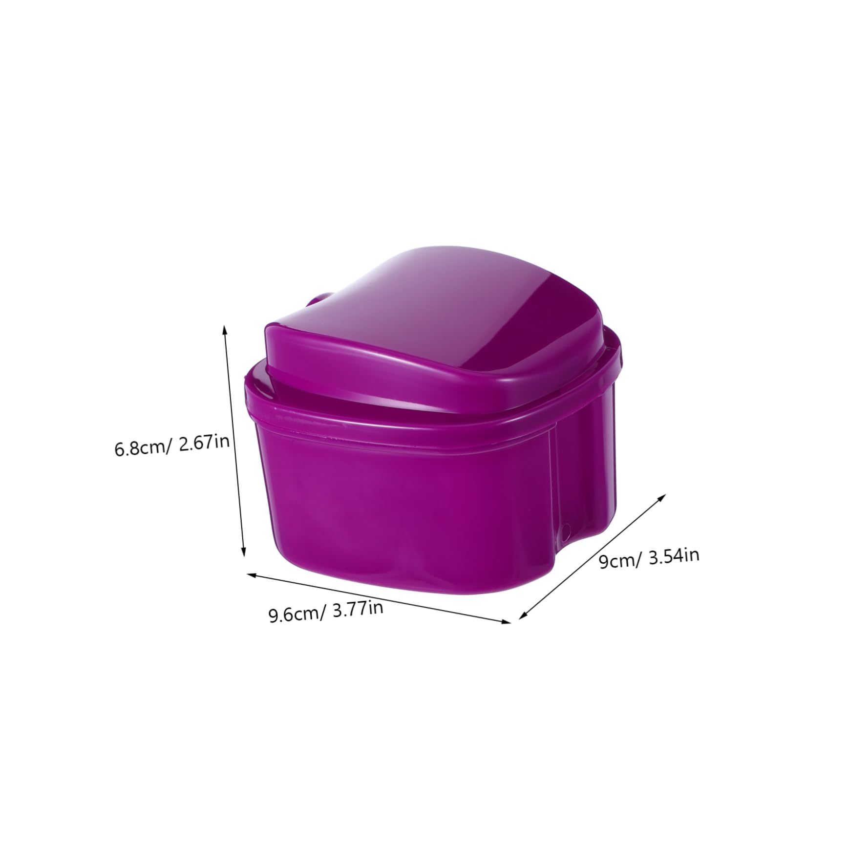 TOVINANNA Soaking Case Filter Pcs Storage Box Easy Access Flip Top Holder for Travel