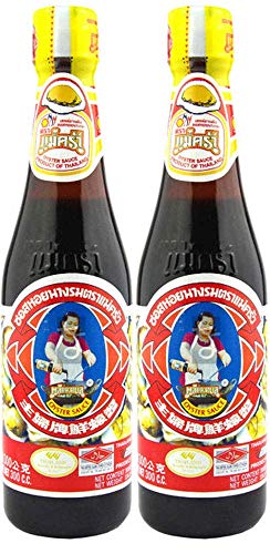 Thai Oyster Sauce Maekrua Brand - 11 Oz Bottle X 2 #TOP1