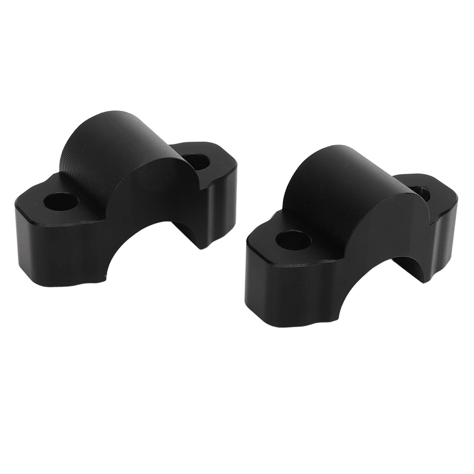 Rehausse de Guidon de Moto, Pince de Rehausseur de Guidon de Moto 52 Mm Rehaussant le Support de Guidon de 28 Mm de Diamètre pour TENERE 700 XT700Z 2019‑2022 (Le noir)