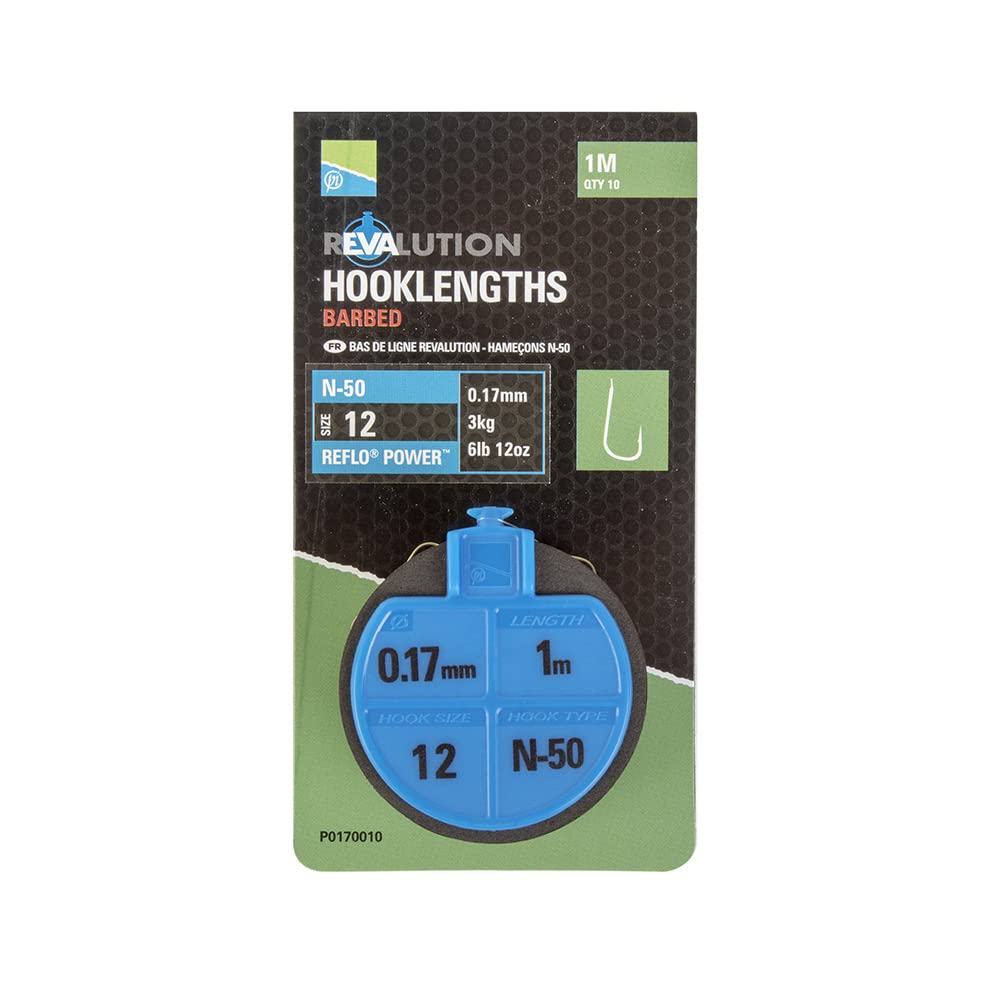 Preston Revalution Hooklengths N50 - 12