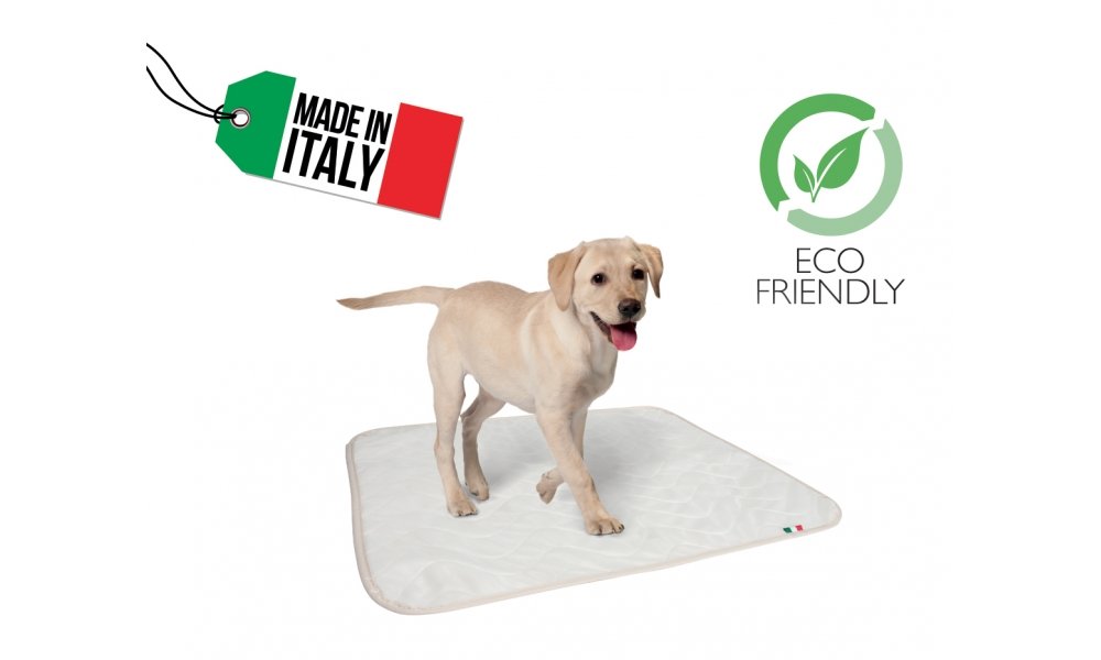 Tappetini Igienici Per Cani Tappetino Extra Assorbente Riutilizzabile Lavabile A Mano O Lavatrice Asciuga Rapidamente Fondo Impermeabile Ecologico 1 Pz Cm.70x145
