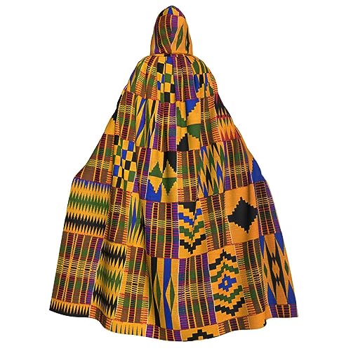 Cape à capuche imprimée africaine EdWal pour adulte régler le problème de costume fragile