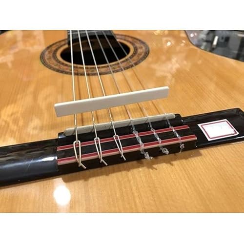 Kit Com 10 Pestana E 10 Rastilho Em Plástico Para Violão Nylon Smart439