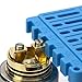 BMTD Coil Trimming Cutting Tool for Prebuilt Wire Coil Ruler Trimmer Building（Blue）