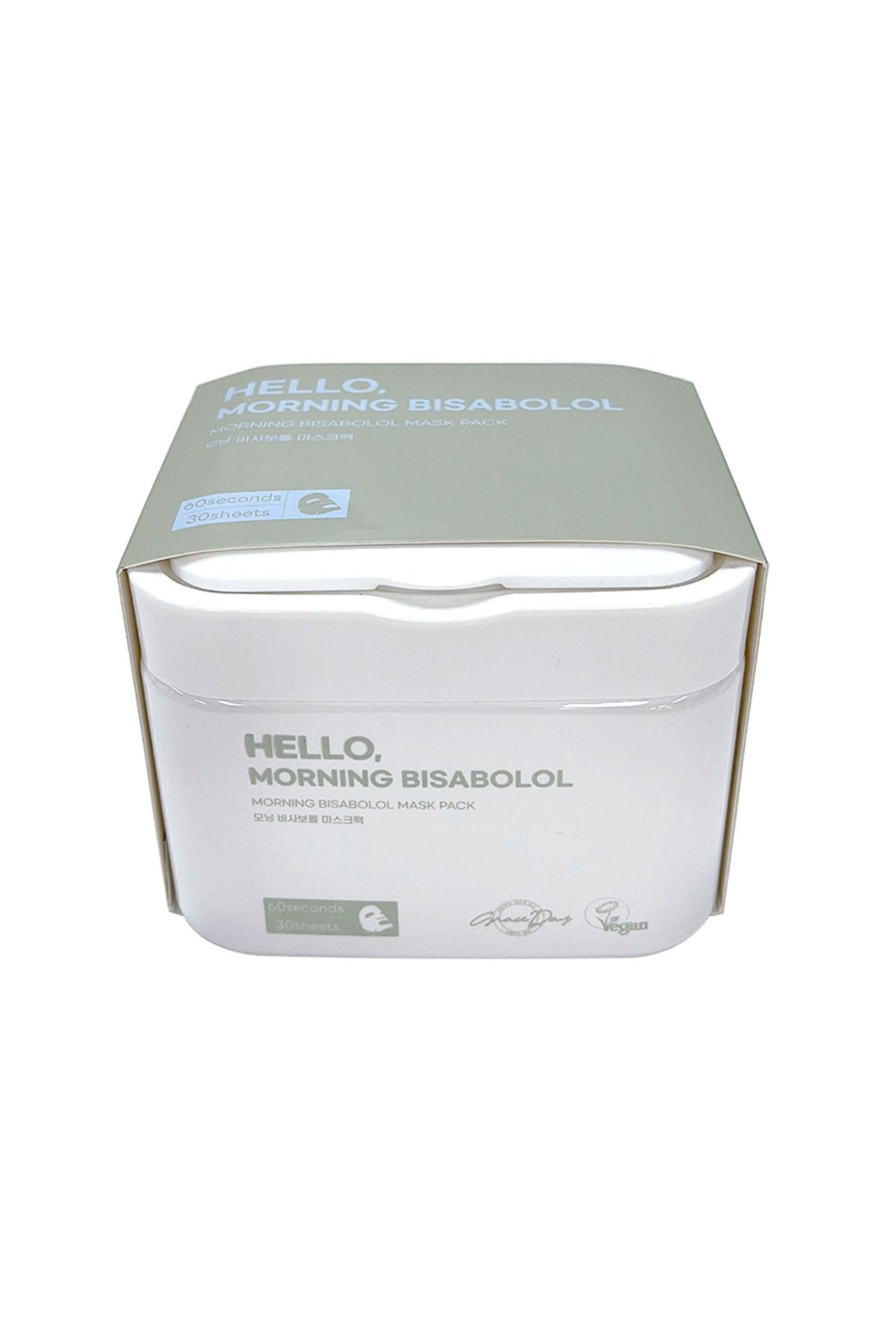 Grace Day Bisabolol İçeren Vegan Maske Seti 30 Adet Hello Bisabolol Mask Pack 30 Pcs