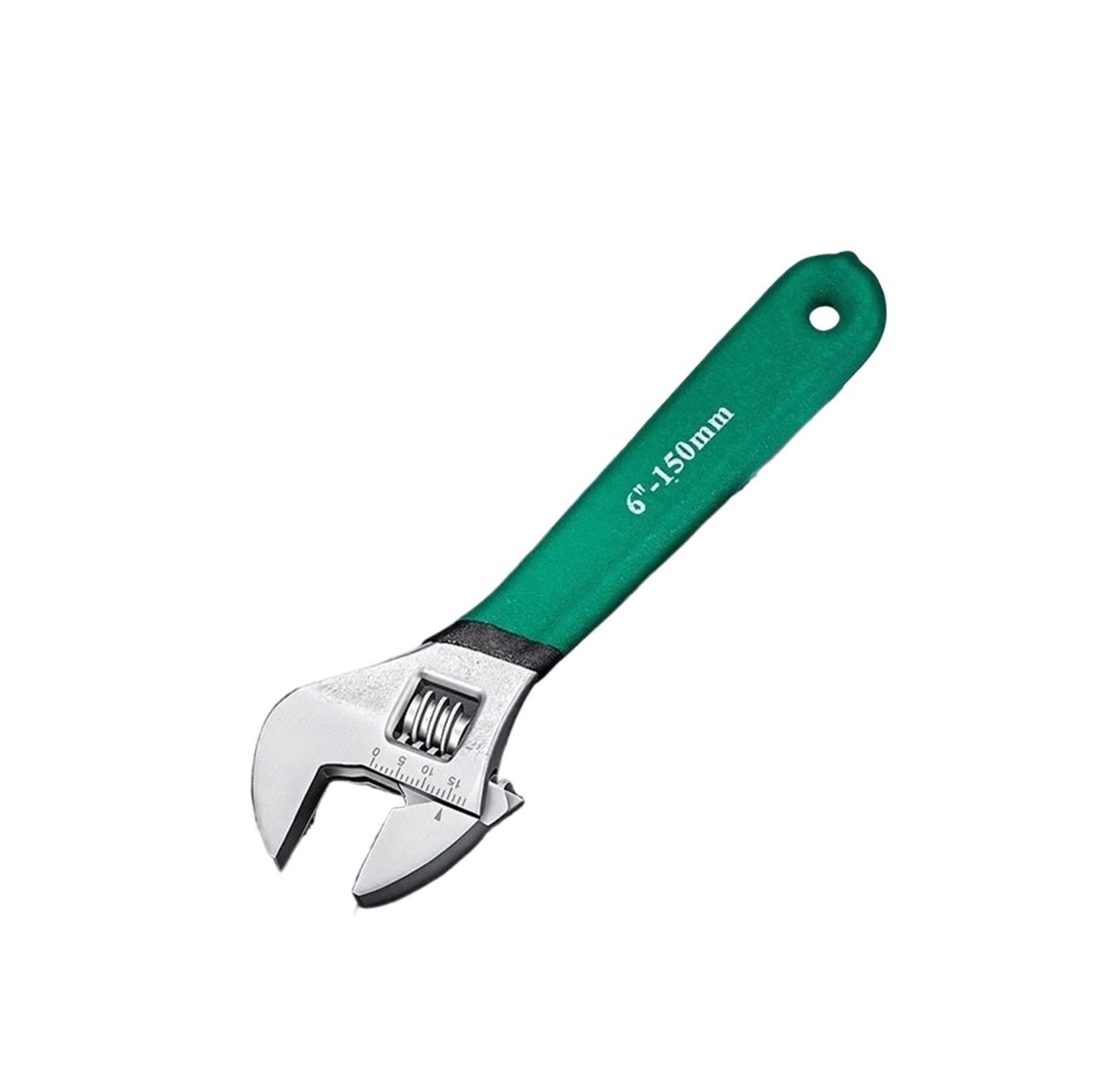 Jzqkxmvnclh 6Inch Adjustable Wrench,Sturdy,Anti Slip Grip Spanner For Plumbing Automotive