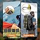 Gugxiom 28W Tragbares Solarpanel, IP65 Wasserdicht USB Solar Ladegerät, Faltbares Solarpanel, Wandern, Camping, Outdoor, für Smartphone Handy Tablet Powerbank Kamera