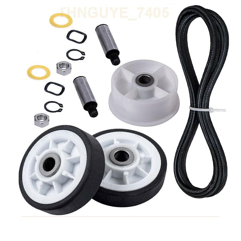 Maytag MGDC215EW2 Genuine Dryer Repair Kit – Rollers, Belt & Pulley By Whirlpool - View #3