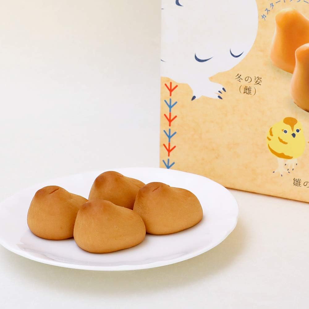 【富山のお土産】雷鳥まんじゅう カスタードクリーム 20個入 (1箱)