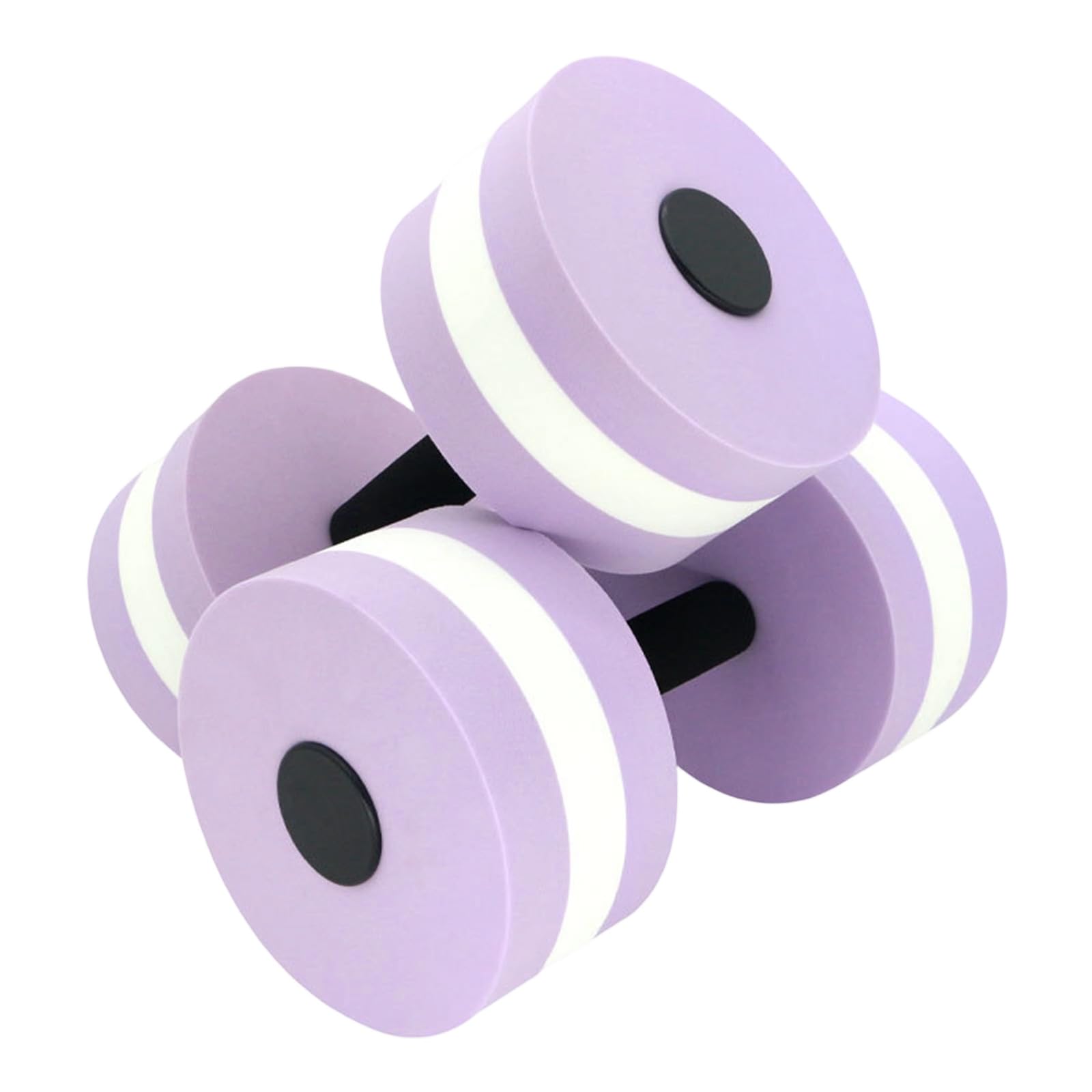 QIAOLIDA 2Pcs Highly Density EVA Foam Dumbbell Exercise Dumbells Fitness Barbells Water Fitness Exercises Equipment