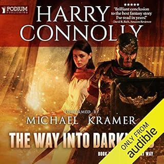 The Way Into Darkness Audiolibro Por Harry Connolly arte de portada