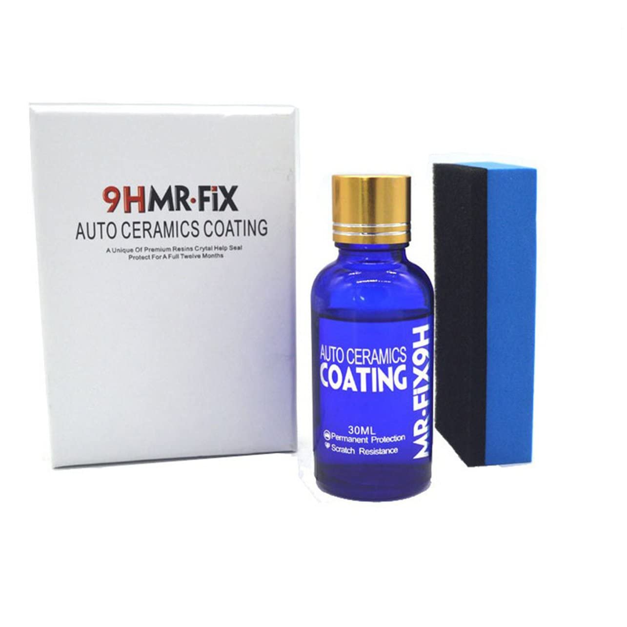 Mr-fix 9h Automotive Nanocrystalline Coating 9H Automotive Ceramics Nanocrystalline Automotive Superhydrophobic Glass - Blue