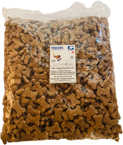 MAA Pets PERADISE : Mini Puppy Dog Biscuits Chicken Dog Treat 1 KG
