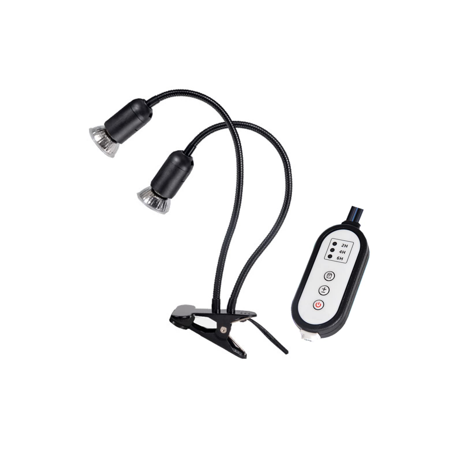 double heat lamp reptile