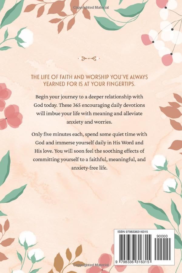 Daily Devotional for Women: 365 Days of 5-Minute Christian Devotions for a Life of Love, Happiness, and Inspiration (Best Wholesome Christian Gift ... Easter or Christmas Present 2025-2026) - Image 2