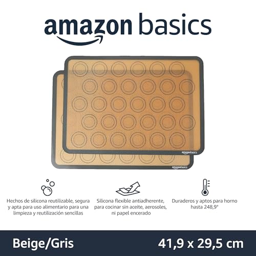 La Mejor Selección de Tapetes para hornear , listamos los 10 mejores. 23 Tapetes para hornear marca Amazon Basics (2)