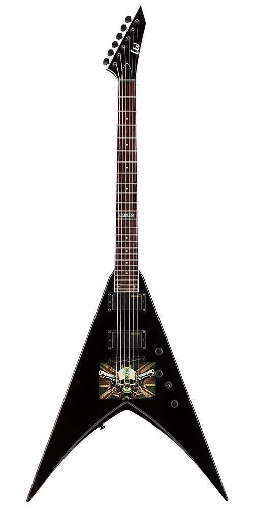 ESP LTD MP-330 Black Michael Paget Signature V Electric Guitar