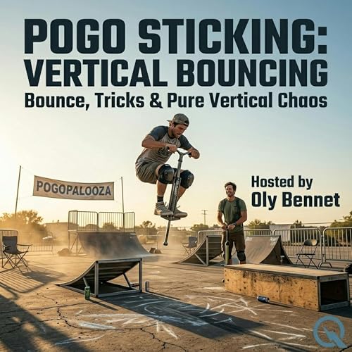 『Pogo Sticking: Vertical Bouncing - Bounce to new heights with Oly Bennet』のカバーアート
