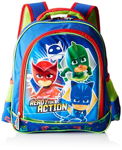 Bandai PJ Asks Buhíta - áscara Infantil, Color Rojo