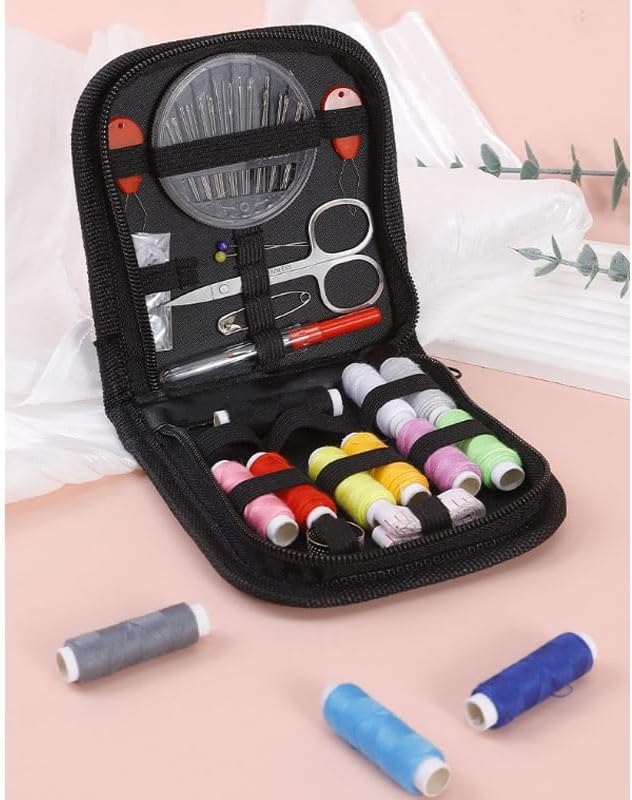 MVNOIRE Oxford Fabric Portable Sewing Kit Useful Needle Thread Hand Clothes