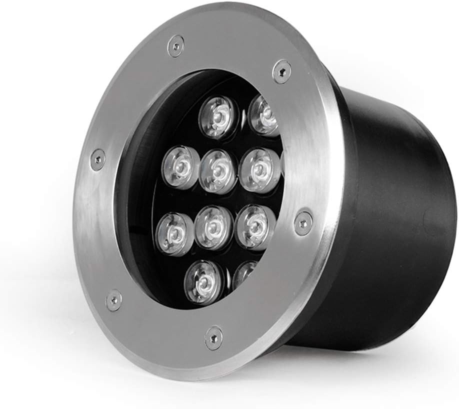 埋設ランプ Led水中ライト 水中ライト スイミングプールライト カラフルな屋外防水 12vステンレス鋼 噴水埋め込み式ライト Color Blue Size 18w B0874ltp4d Log アウトドアフロアランプ