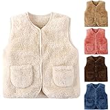 Matière douce et hypoallergénique: Confectionné en polyester haute qualité et doublure Sherpa polaire, ce gilet offre une chaleur douce et un confort exceptionnel. Sa texture hypoallergénique prévient toute irritation, idéale pour la peau délicate des bébés.