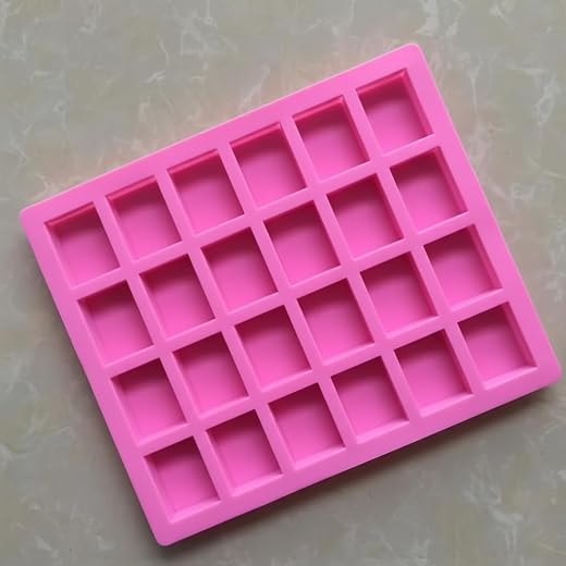 MATIN IMPEX Rectangle Sample 10g Mould | Soap Molds are Essential Tools for Crafting Handmade Soaps with Ease and Creativity