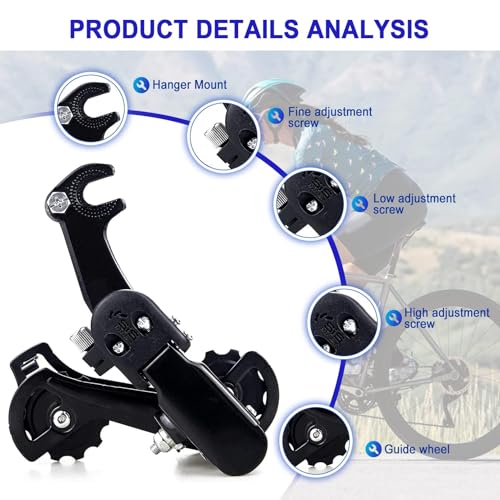 RainFlowwer RD-TZ31-A 6/7-Speed Derailleur