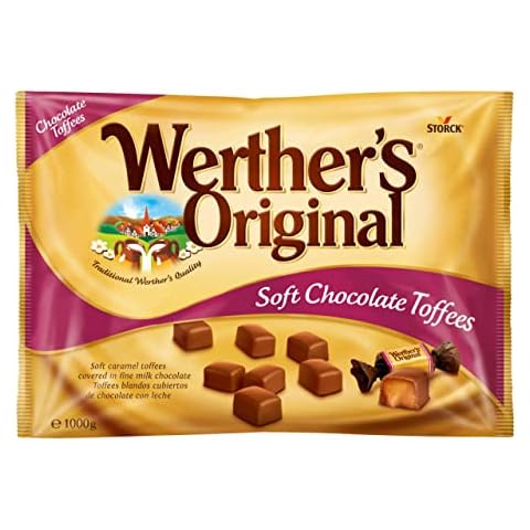 Werther's Original - Caramelos toffee blandos cubiertos de chocolate Cover