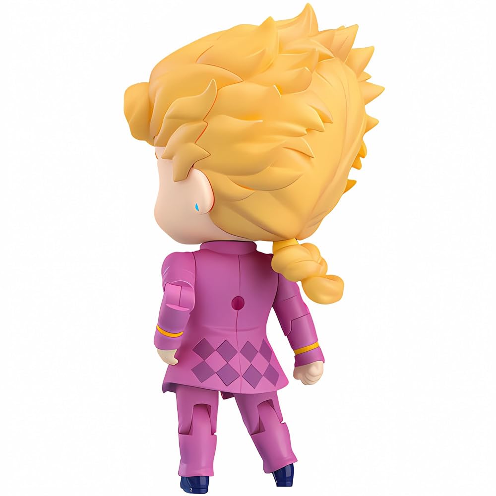 Amazon.com: Crocichi Giorno Giovanna 動漫人物JoJoJo的奇異冒險動作公仔黏土娃黏土人動漫(#1155)