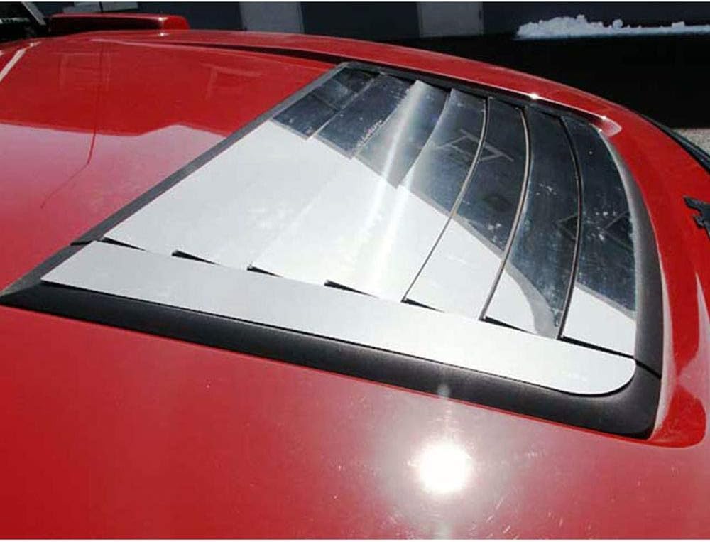 Elite Auto Chrome 9pc. Chrome Hood Vent Trim fits H3 2006-2009