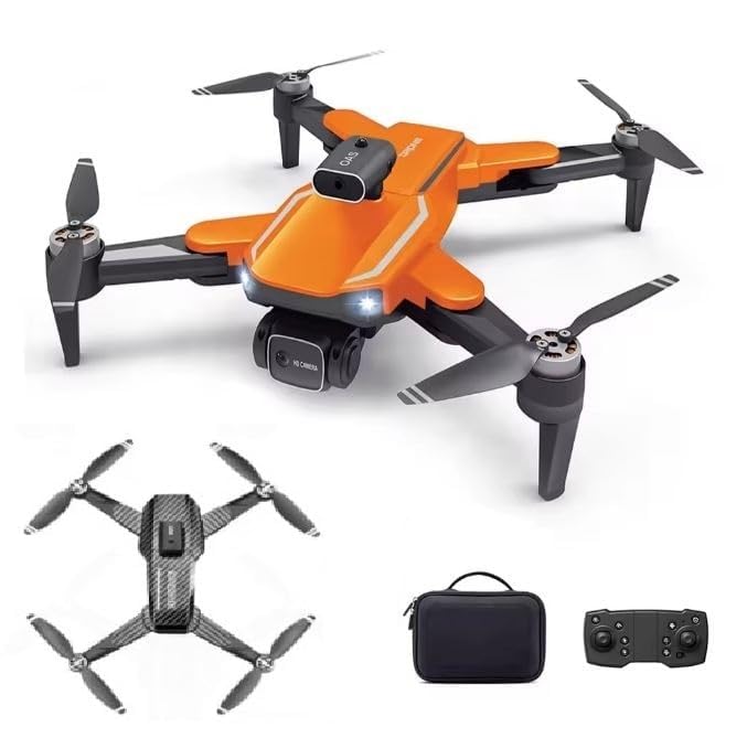 Image of Skyheaven-Drone-with-4K-Camera-WiFi-FPV-1080P-HD-Dual-Foldable-RC-Drone-Altitude-Hold-Headless-Mode-Visual-Positioning-Auto-Return-App-Control-Multicolor-Dr-14 (DK10)
