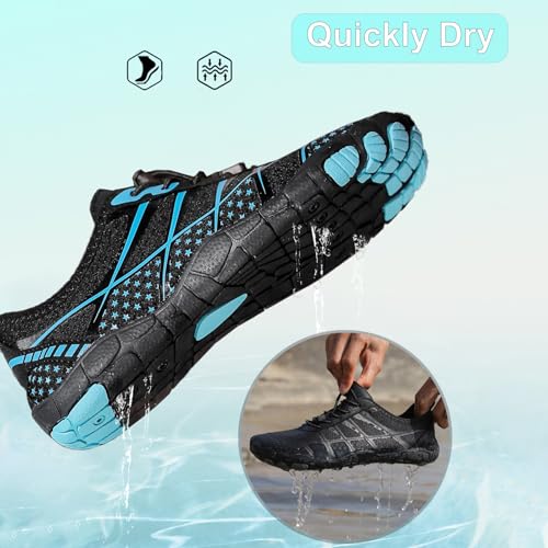 Image of Hike Barefoot Shoes Women Men Pro Water Footwear Wide Toe Box Non-Slip Unisex Athletic Outdoor Running Shoes