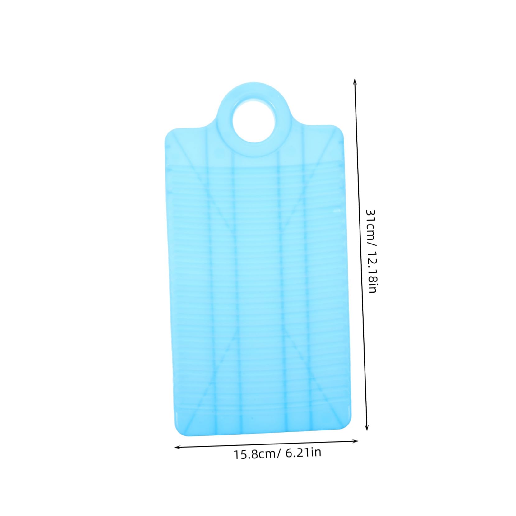 minkissy 1pc Compact Portable Washboard Mini Travel Laundry Tool for Hand Washing Clothes Socks Lightweight Plastic Design for Home Camping Business Trips Stripe Rubbing for Enhanced