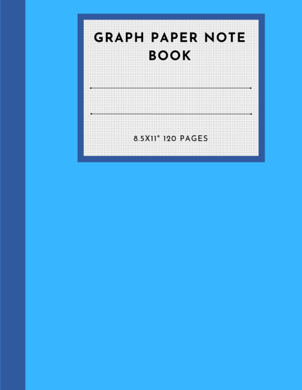 Graph Paper Notebook: Graph paper notebook: 3mm (0.3 cm) quad ruled notebook for Mathematics, Sciences, Engineering and Technical drawings.