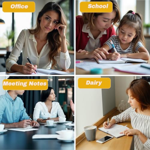 Image of 5 PCS Notebook Journal, Notebooks for Work, Note Taking Writing Funny Office Accessories Gag Gifts for Employer Mentor Friend Manager Christmas Boss Day Retirement 5.7 x 8.3 Inches 41 Sheets
