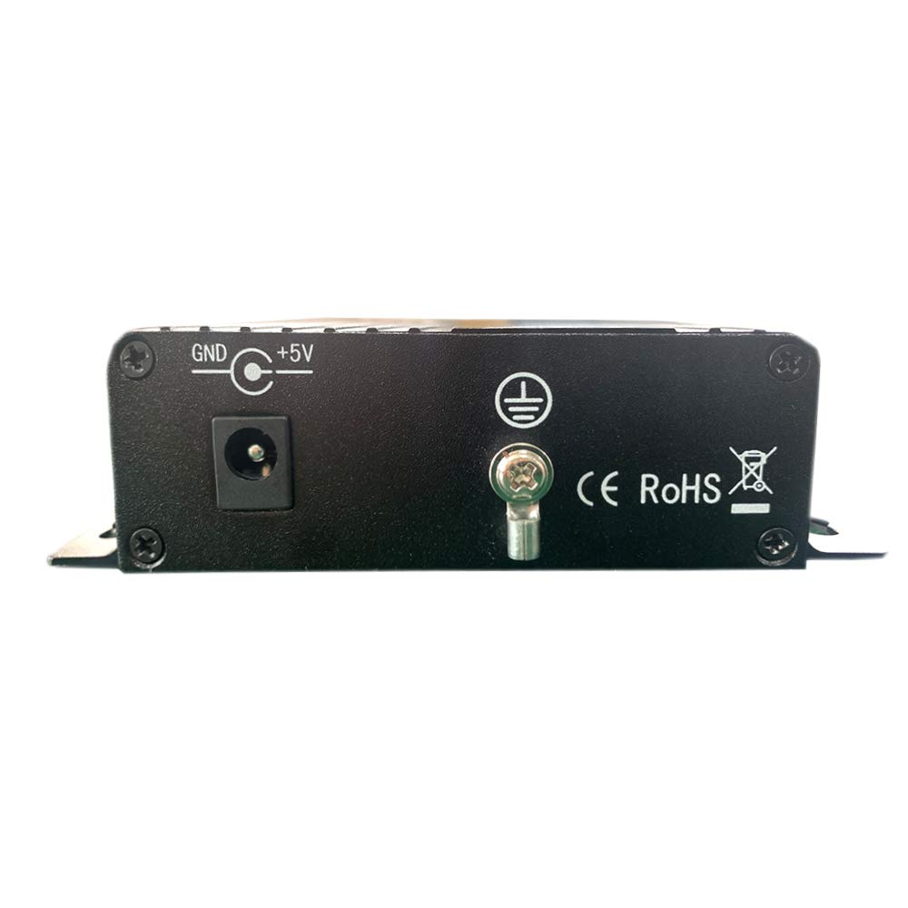 Un par de convertidores serie a fibra RS232 RS485 RS422 módem óptico 1310 nm conector SC de fibra dual para interruptor de concentrador de PC