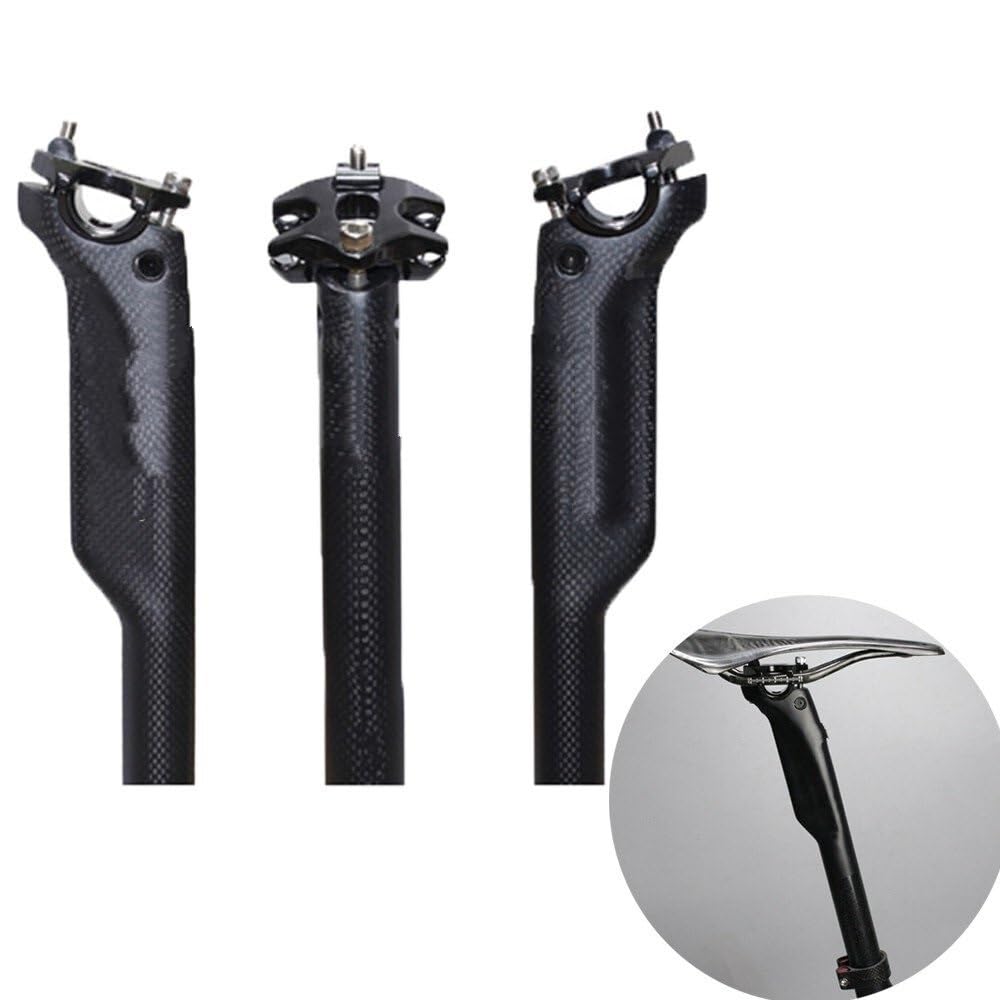 Sztyca podsiodłowa Do sztycy EC90 Carbon 27,2/30,8/31,6 mm, matowa czerń regulowane siodełko rowerowe