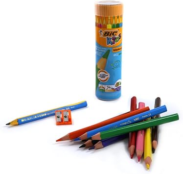 Bic Evolution 12+1 Metal Tüp Kuru Boya Kalemi Seti, Renkli