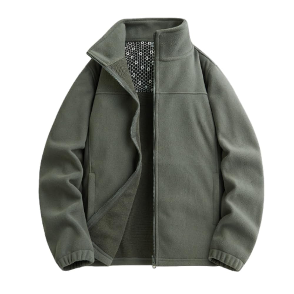 Men Long Sleeve Jacket Men Youth Personality Trend Outdoor Jacket Men Regular Fit Classic All-Match Jacket Men Casual Fashion Warm Cold Jacket