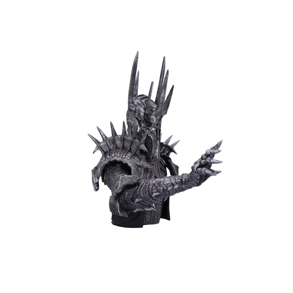 Nemesis Now Busto Sauron con licenza ufficiale, colore: argento, 39 cm