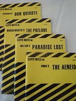 Lot of Cliffs Notes for Don Quixote, The Prelude, Paradise Lost, The Aeneid Cliffs Notes (Cliffs Notes on Classics, Don Quixote, The Prelude, Paradise Lost, The Aeneid) B008QZB33E Book Cover