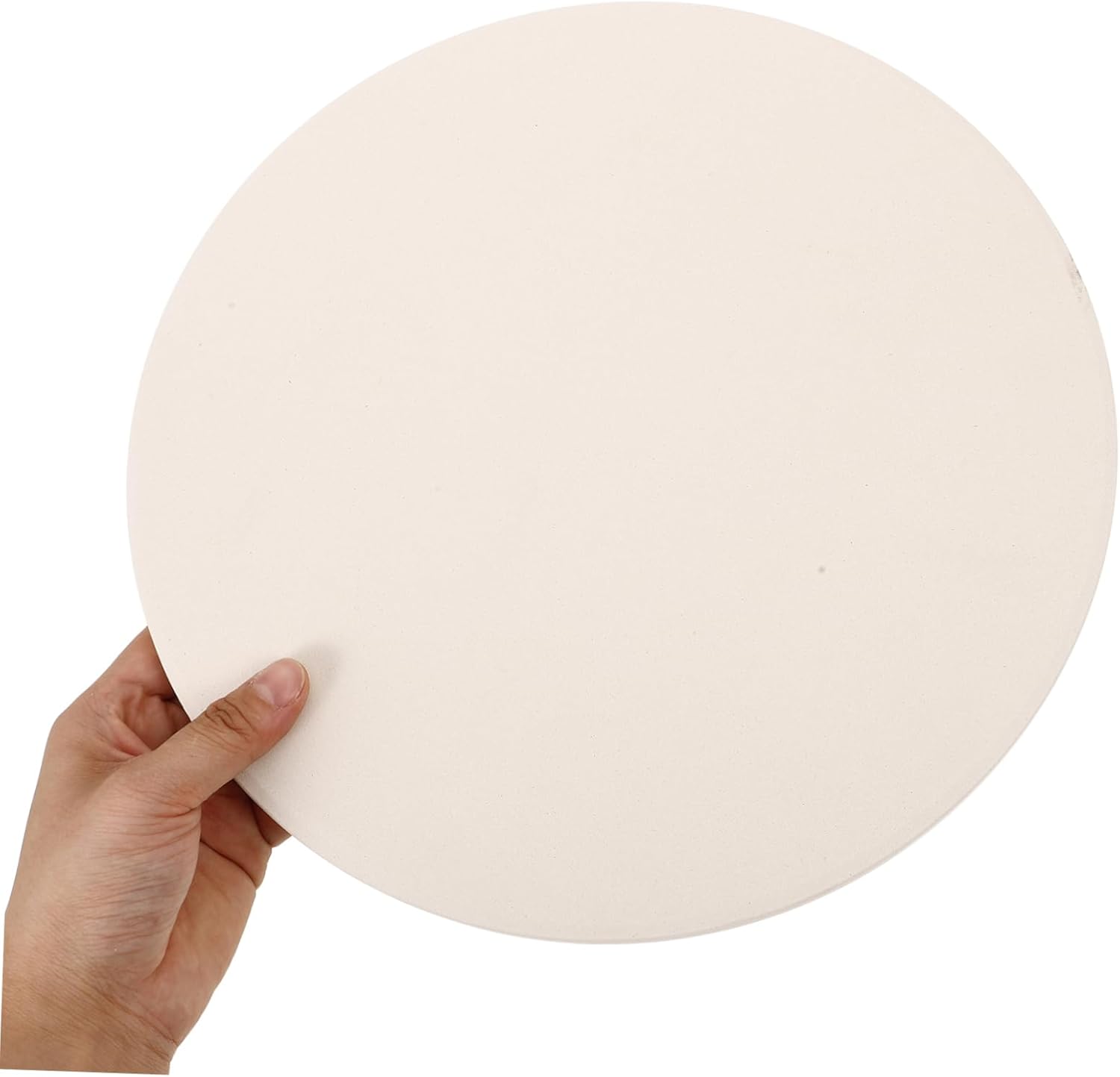 Round Cordierite for Oven and Grill Heavy Duty Cooking Pan for Homemade Pizza Bread and Bbq Baking Stone for Kitchen Use