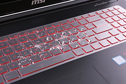 Keyboard Cover For Msi Ge77Hx Ge77 Ge76 Ge75 Raider, Stealth Gs76 Gs75, Vector Gp76 Gp76Hx, Leopard Gp75 Gl75 Gl65, Gf75 Ge66 Gt76 Gs73 Series Gaming Laptop, Msi Ge76 Keyboard Skin Protector - Tpu #TOP1