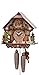 German Cuckoo Clock 8-day-movement Chalet-Style 13 inch - Authentic black forest cuckoo clock by Hekas