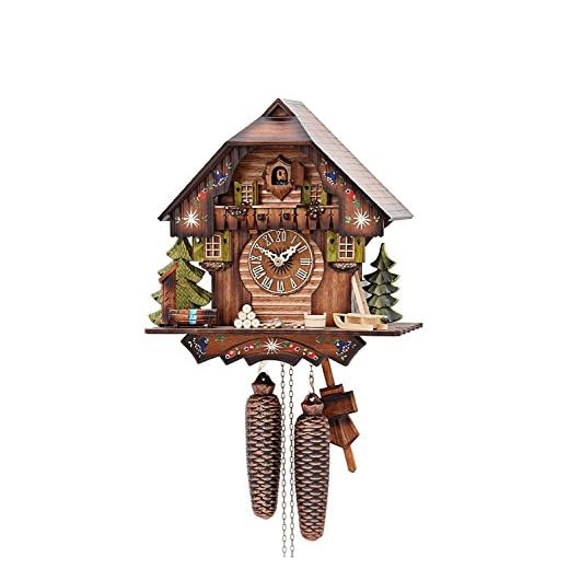 ISDD Cuckoo Clock Black Forest house KA 876 EX