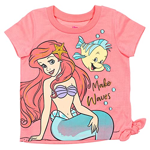 Disney Princess Ariel Infant Baby Girls T-Shirt Dolphin Active And French Terry Shorts Outfit Set 18 Months #TOP1