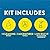 UN-DUZ-IT RV 7-Piece Detailing Kit, Contains RV Wash and Wax, Soft Surface and Vinyl Cleaner, Hard Surface Cleaner, Multi-Surface Protectant Spray, Bucket, Sponge and Microfiber Towel