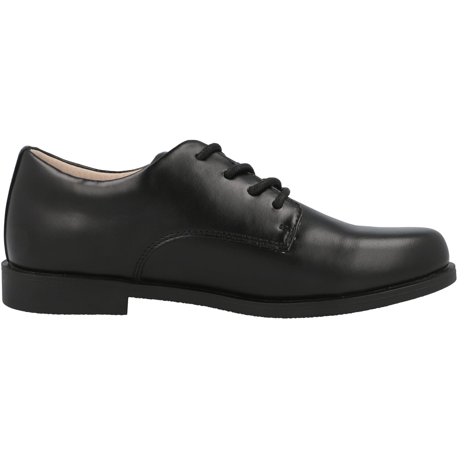 Tommy Hilfiger Lace-up Schuh mit glattem Finish, Samir, Schwarz, 35